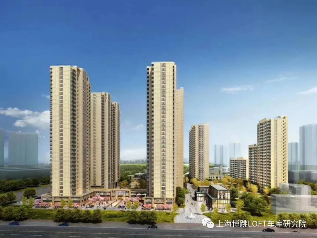 宜昌采用了LOFT车库武汉当代集团春风十里项目现已结构封顶！